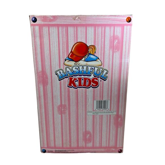 Cititoy Bashful‎ Kids Doll Brown Hair Girl Cap Floral Overalls 15" Vintage 2000 - Picture 10 of 16